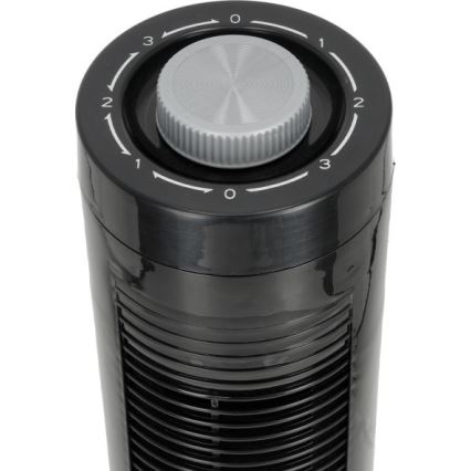 Stående fläkt VENLO 45W/230V 81 cm svart