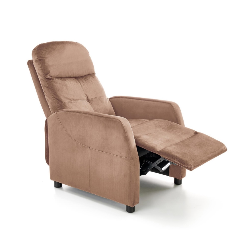 Ställbar fåtölj FELIPE, beige