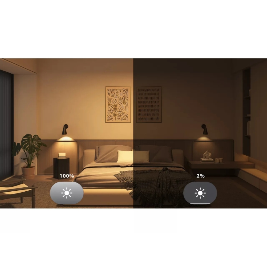 Startpaket Philips Hue WHITE AND COLOR AMBIANCE 2xE27/8,1W 1000-20000K  + anslutningsenhet