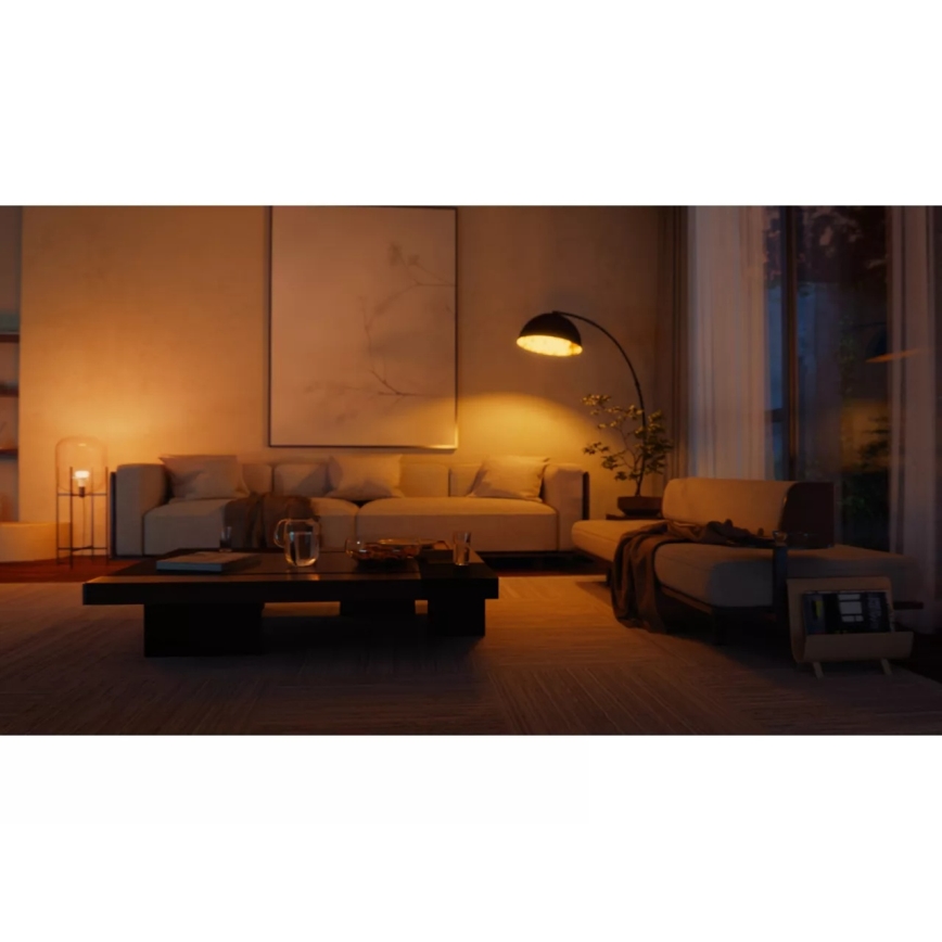 Startpaket Philips Hue WHITE AND COLOR AMBIANCE 2xE27/8,1W 1000-20000K  + anslutningsenhet
