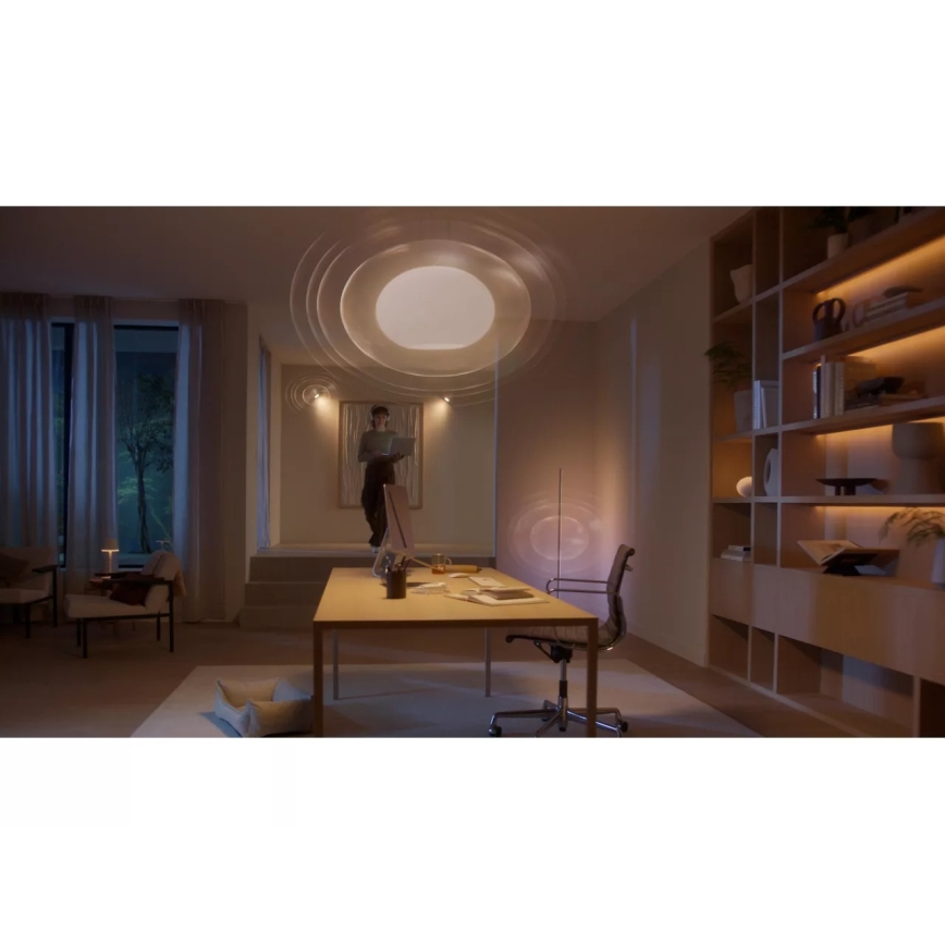 Startpaket Philips Hue WHITE AND COLOR AMBIANCE 3xE27/8,1W 1000-20000K + brygga för anslutning