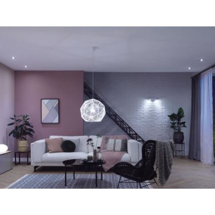 Startpaket Philips Hue WHITE AMBIANCE 2xE27/8W/230V + Hue Bridge och Dimmer Switch