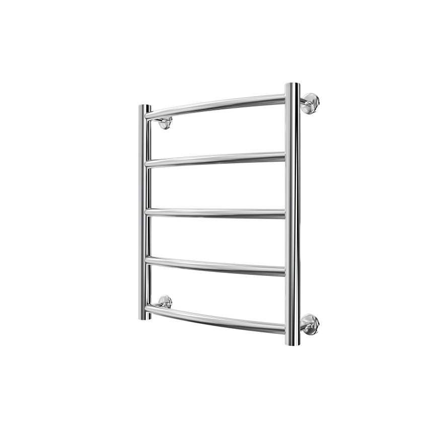 Stegformad handdukstork CLASSIC 88W/230V 50x43 cm rostfri/skinande krom