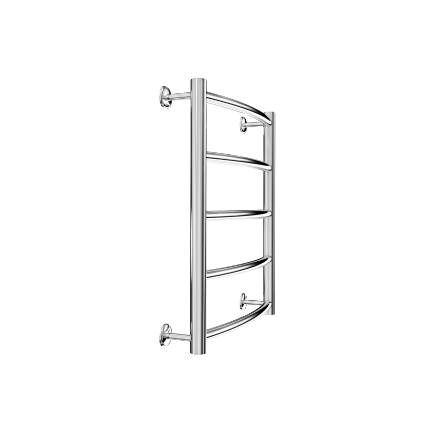 Stegformad handdukstork CLASSIC 88W/230V 50x43 cm rostfri/skinande krom