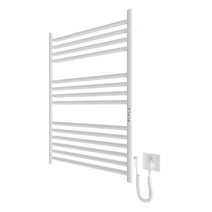Stegformad handdukstork HF GREENWICH 170W/230V 77x53 cm vit rund