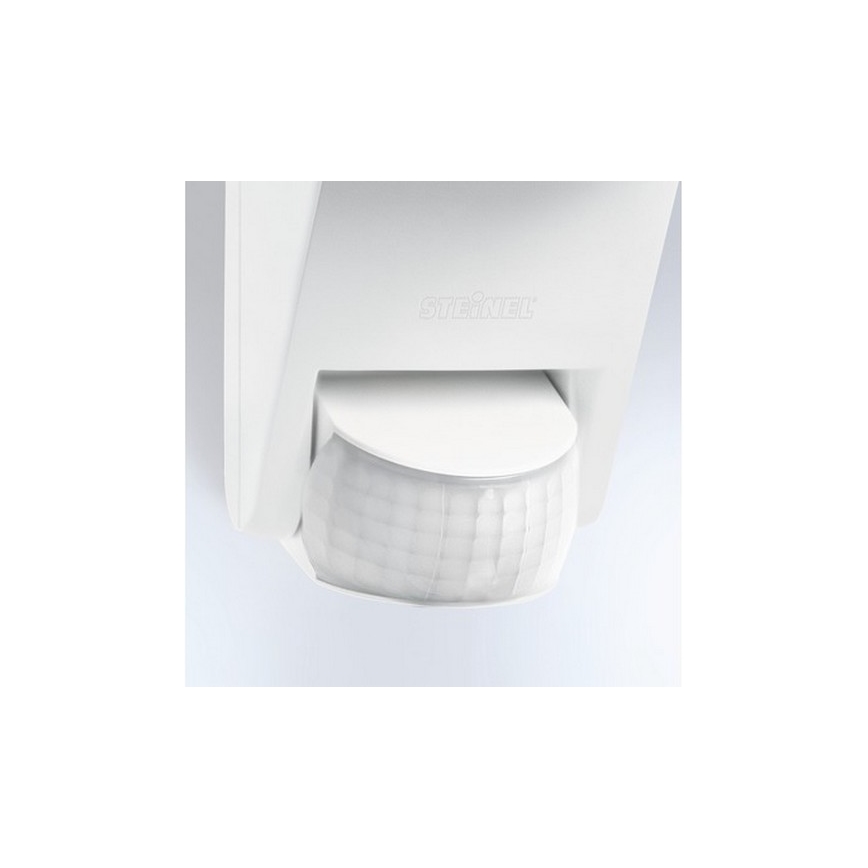 STEINEL 005917 - Utomhus Väggbelysning med sensor L585S 1xE27/60W vit IP44