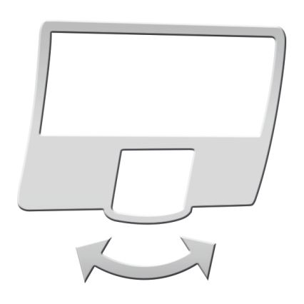 Steinel 012076 - LED utomhusväggarmatur med sensor XLED curved LED/10,5W/230V IP44