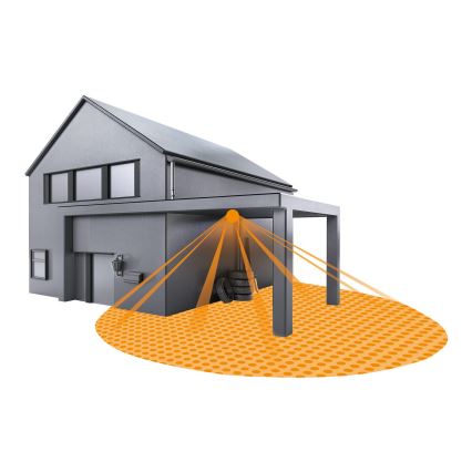 STEINEL 032852 - Utomhus rörelsesensor Infälld IS360-1DE svart IP54