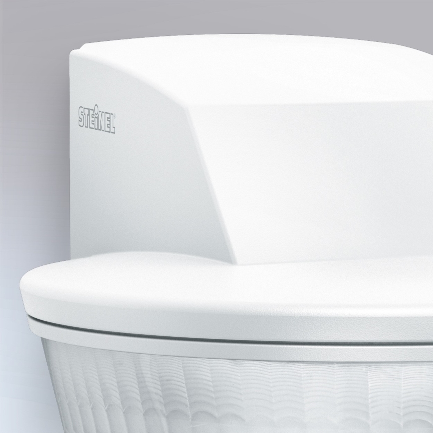 STEINEL 034955 - Utomhuslampa med rörelsesensor SenslQ S vit IP54 + fjärrkontroll