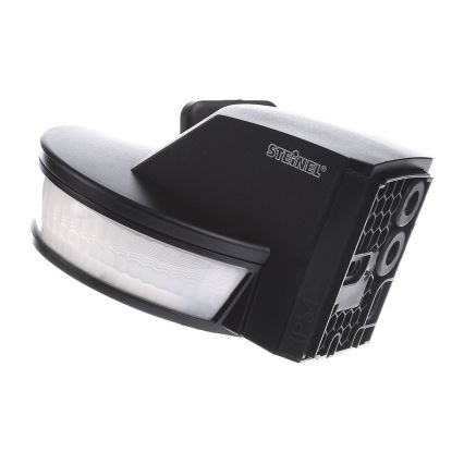 STEINEL 034979 - Utomhuslampa med rörelsesensor SenslQ S svart IP54 + fjärrkontroll