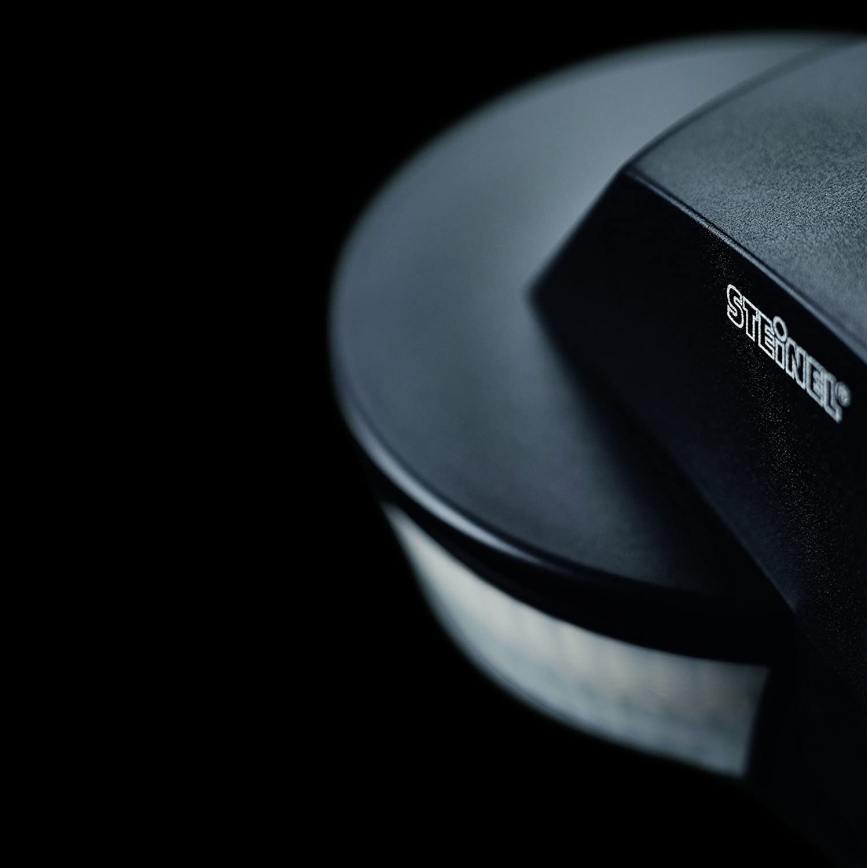 STEINEL 034979 - Utomhuslampa med rörelsesensor SenslQ S svart IP54 + fjärrkontroll