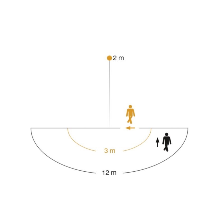 Steinel 035723 - Utomhus Väggbelysning med sensor L585S 1xE27/60W/230V IP44