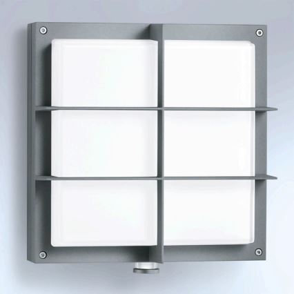 STEINEL 053031 - LED Utomhus vägglampa med sensor L691 LED/9W/230V 3000K IP44