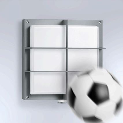 STEINEL 053031 - LED Utomhus vägglampa med sensor L691 LED/9W/230V 3000K IP44