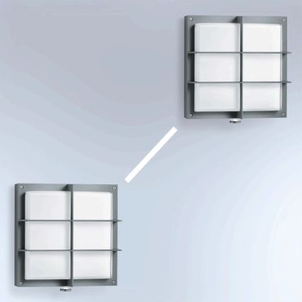 STEINEL 053031 - LED Utomhus vägglampa med sensor L691 LED/9W/230V 3000K IP44