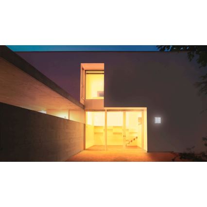 STEINEL 053031 - LED Utomhus vägglampa med sensor L691 LED/9W/230V 3000K IP44