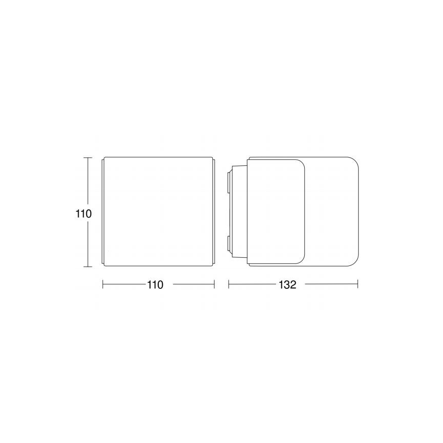 Steinel 055523 – LED Utomhusbelysning med Rörelsedetektor L 835 LED/9.5W/230V IP44