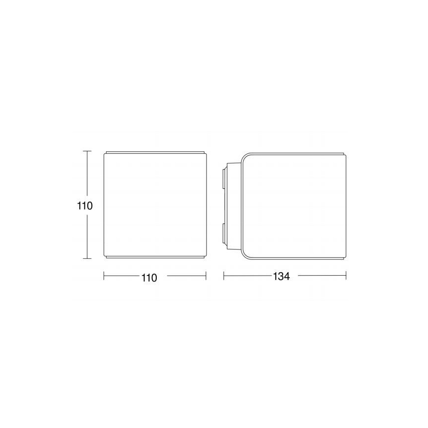 Steinel 055530 - LED Utomhusbelysning med sensor L 840 LED/9,5W/230V IP44