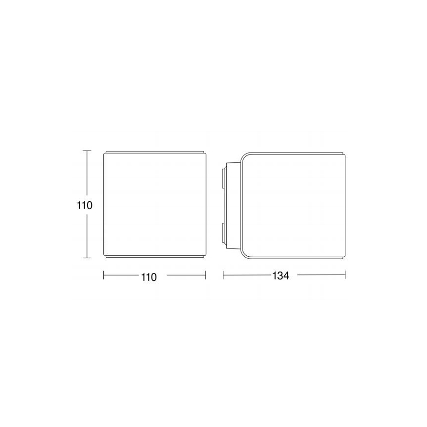 Steinel 055547 - LED Utomhusbelysning med sensor L 840 LED/9,5W/230V IP44