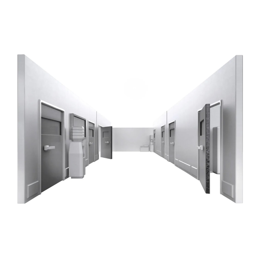 Steinel 056087-LED Badrum taklampa RSPROP2 LED/15,5W/230V 4000K IP54