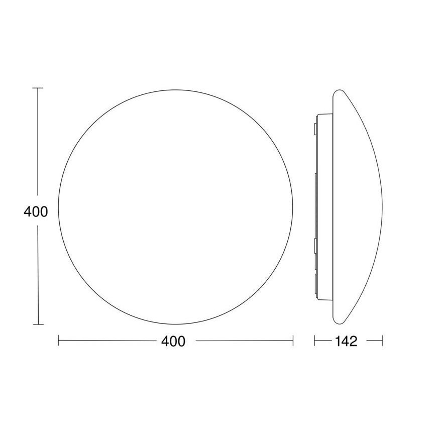 Steinel 056131 - LED taklampa för badrum RS PRO LED P3 LED/19,5W/230V IP54 3000K