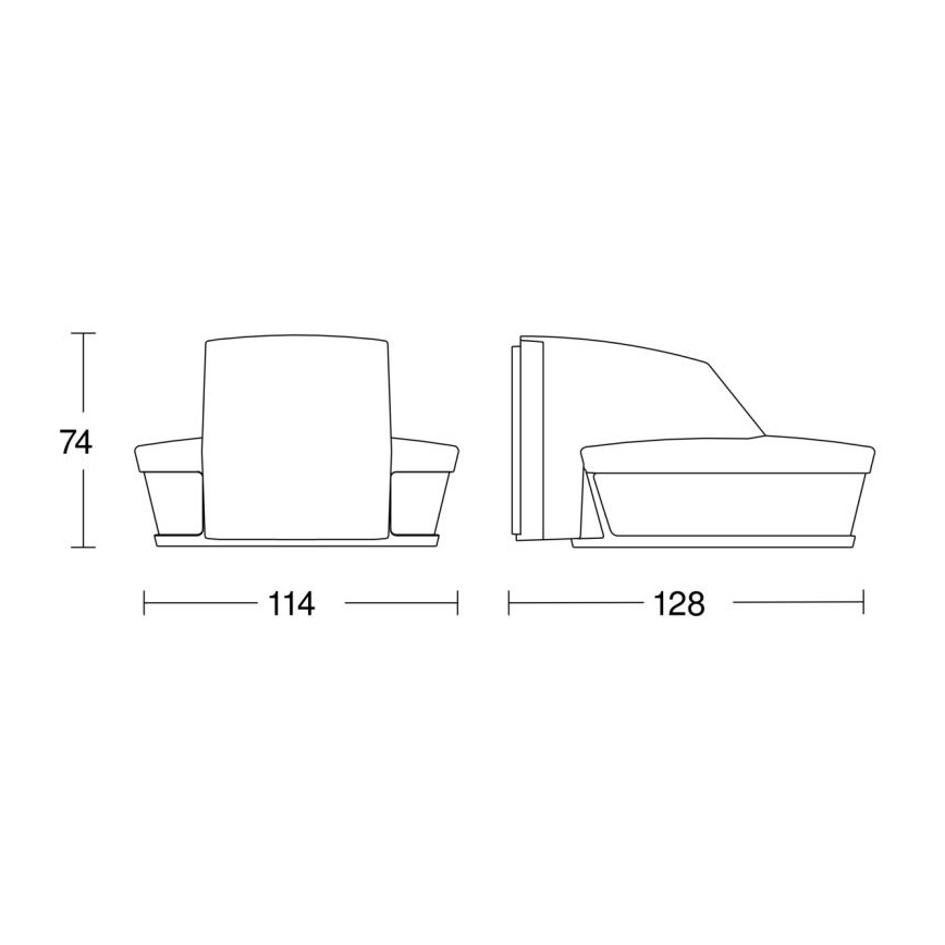 Steinel 056650 - Rörelsesensor SensIQ S IP54 antracit