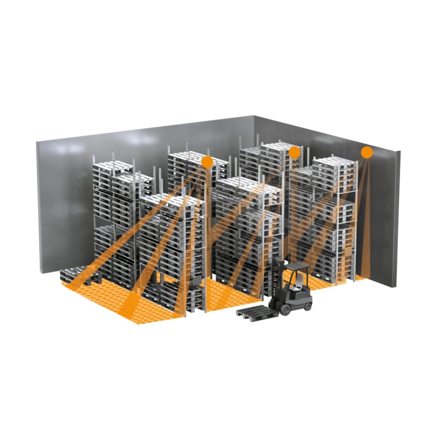 Steinel 057398 - Rörelsesensor IS 345 MX Highbay DALI-2 IP54 vit