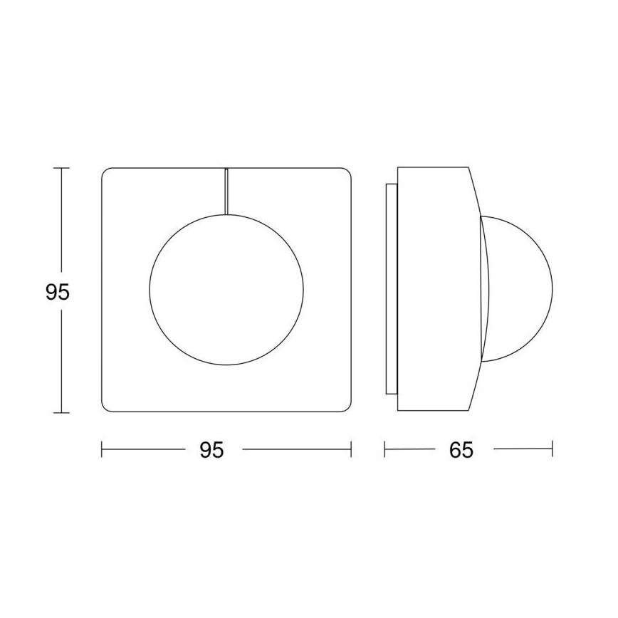 Steinel 057398 - Rörelsesensor IS 345 MX Highbay DALI-2 IP54 vit