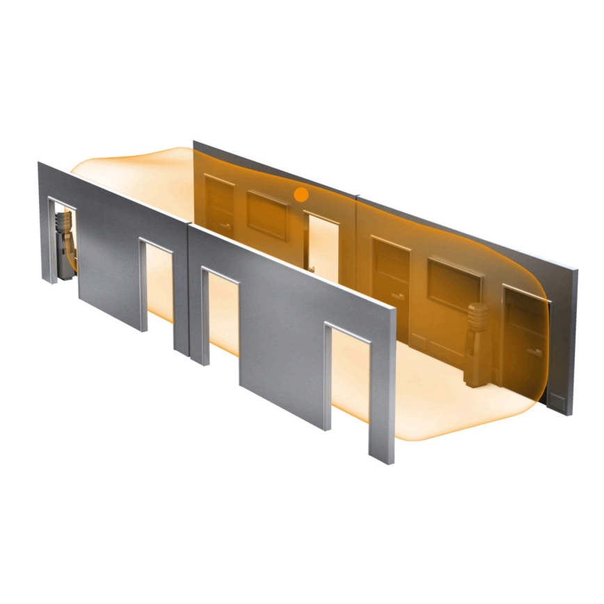 Steinel 058036 - Närvarodetektor Hallway KNX vit