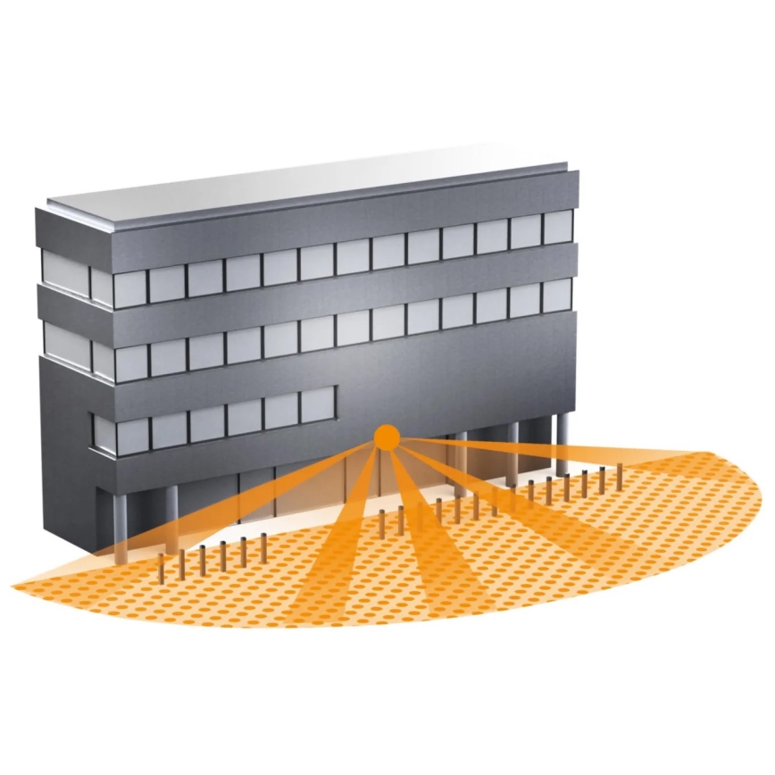 Steinel 058135 - Rörelsesensor IS 3180 V3 KNX IP54 fyrkant vit