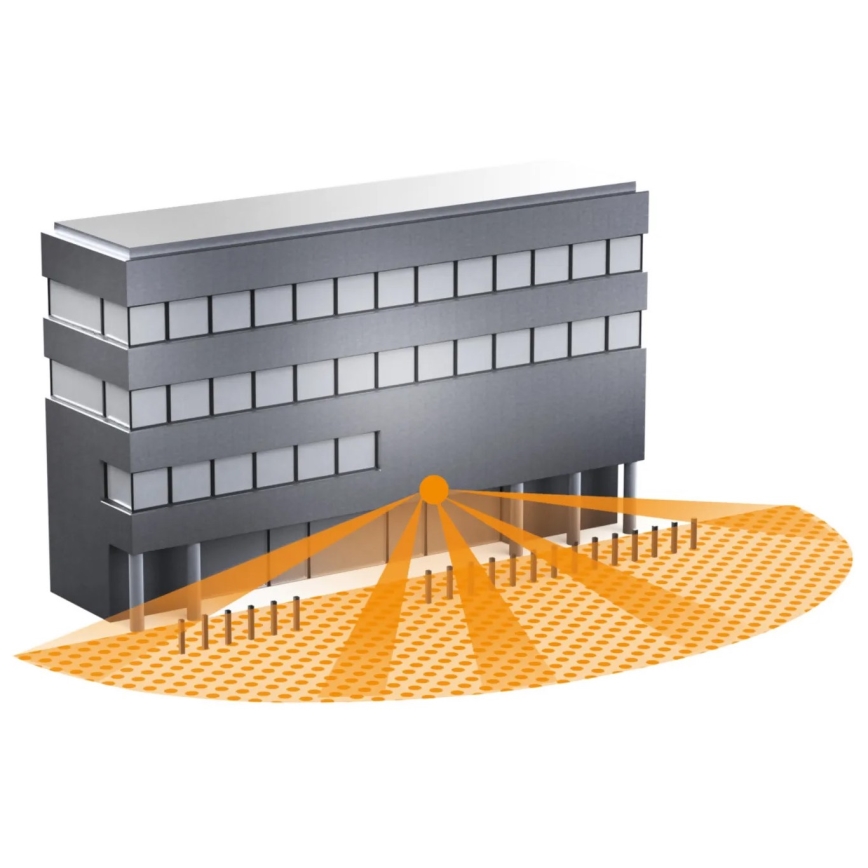 Steinel 058142 - Rörelsesensor IS 3180 V3 KNX fyrkant vit