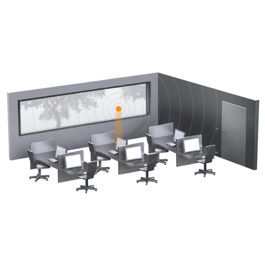 Steinel 058340 - Ljussensor Dual V3 KNX rund vit