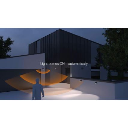 STEINEL 058630 - LED Utomhusbelysning med sensor SPOT ONE 1xGU10/7W/230V IP44
