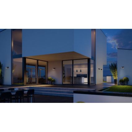 Steinel 058647 - Utomhusbelysning med sensor SPOT DUO 2xGU10/7,5W/230V IP44