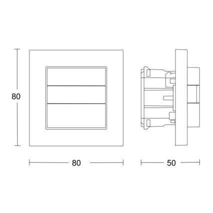 Steinel 059460 - HF 180 KNX rörelsesensor vit