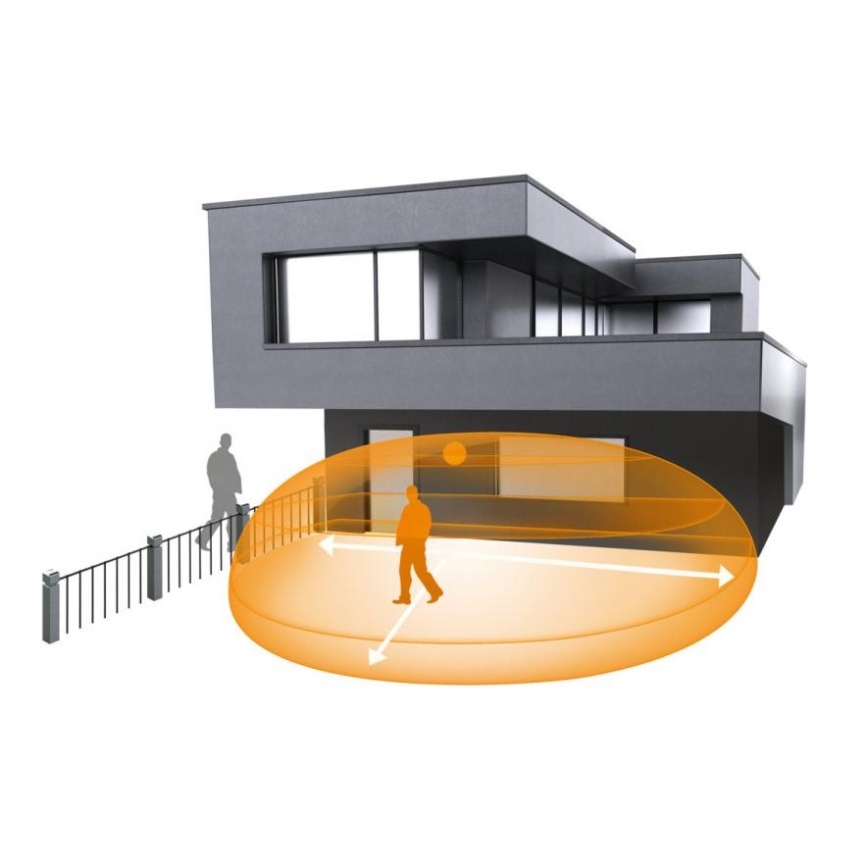 Steinel 059637 - Rörelsesensor iHF 3D KNX IP54 svart