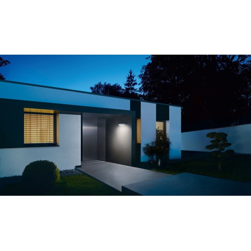 Steinel 059903 - LED Utomhus vägglampa med sensor L825 iHF LED/12W/230V 3000K IP44