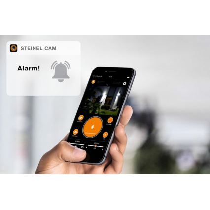 Steinel 065294 - LED Strålkastare med sensor och övervakningskamera LED/21W/230V IP44