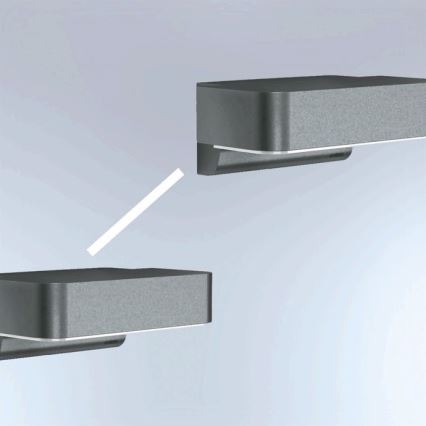 STEINEL 065690 - LED Utomhus vägglampa med sensor L800 LED/7,5W/230V IP44