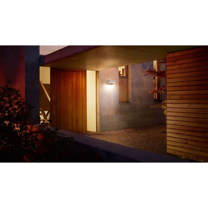 STEINEL 065690 - LED Utomhus vägglampa med sensor L800 LED/7,5W/230V IP44