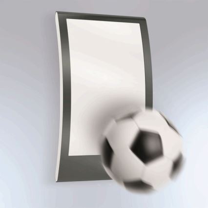 Steinel 065782 - Utomhus vägglampa  med skymningssensor  L 22 1xE27/60W/230V IP44 rostfritt 