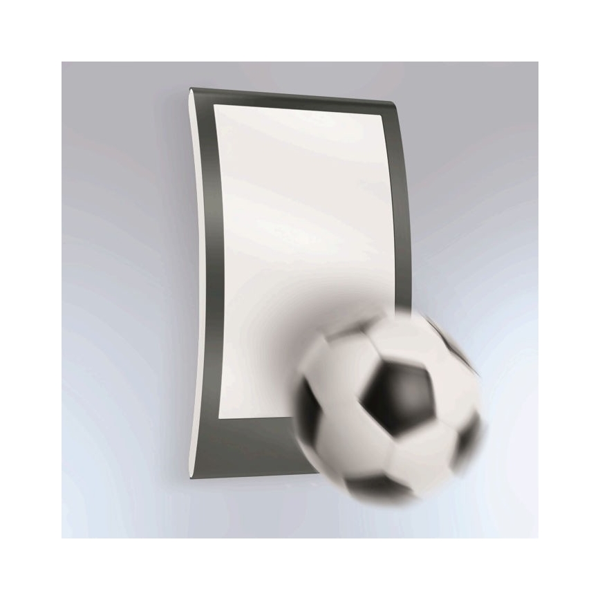 Steinel 065782 - Utomhus vägglampa  med skymningssensor  L 22 1xE27/60W/230V IP44 rostfritt 