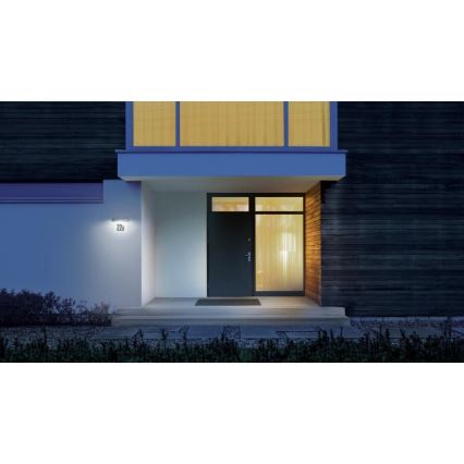 Steinel 065935 - LED Solärt husnummer XSolar SOL-O HN LED/0,07W 2000 mAh IP44 antracit