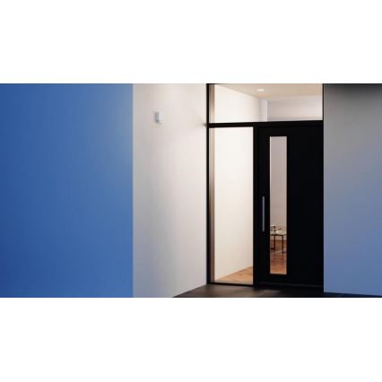 Steinel 066109 - Utomhuslampa med rörelsesensor  IS 180 DIGI HD COM1 IP54 vit