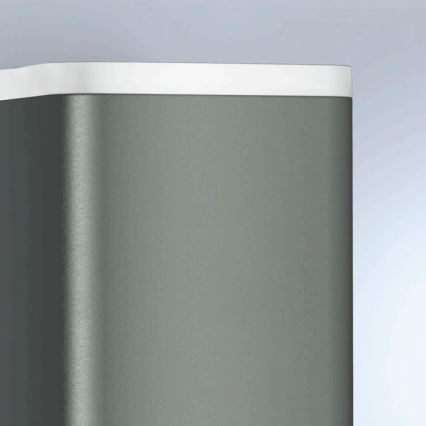 Steinel 067199 - Utomhus LED vägglampa  med sensor  L 930 S LED/9,3W/230V IP44 antracit