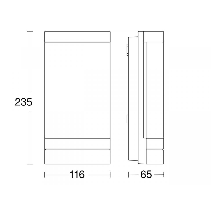 Steinel 067212 - LED Utomhusbelysning med sensor L 271 SC LED/6,6W/230V 3000K IP44