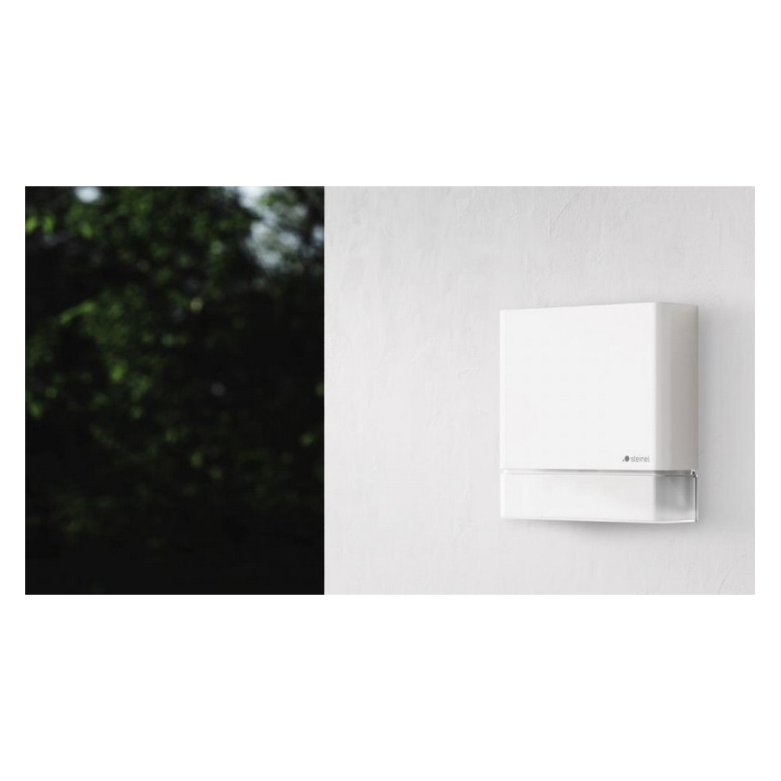 Steinel 067281 - Utomhuslampa med rörelsesensor  IS 180 DIGI BASIC IP54 vit