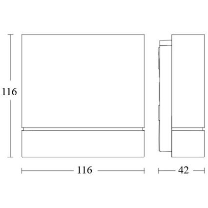 Steinel 067281 - Utomhuslampa med rörelsesensor  IS 180 DIGI BASIC IP54 vit