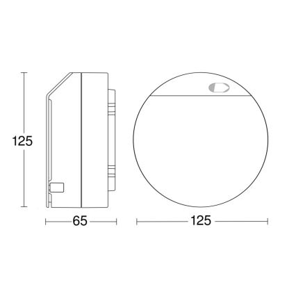 Steinel 067298 - Rörelsesensor HPD3 IP vit
