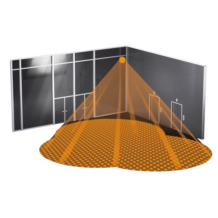 Steinel 068592 - Rörelsesensor IS 3360 40m V3 KNX rund svart